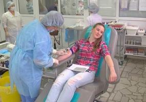 В Нижнекамске за год заготовили более 4,5 тыс литров крови