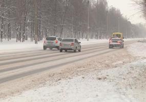 Для уборки снега в Нижнекамске перекроют дорогу