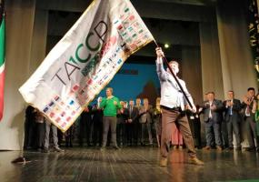 Флаг 100-летия ТАССР подняли в Оренбурге - НТР 24