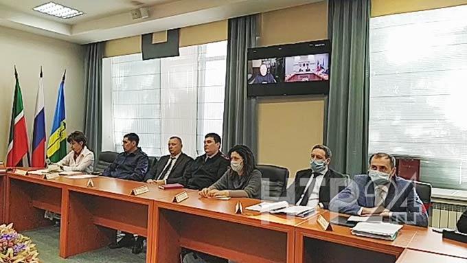 Заседание оперативного штаба по предотвращению распространения коронавируса в Нижнекамске