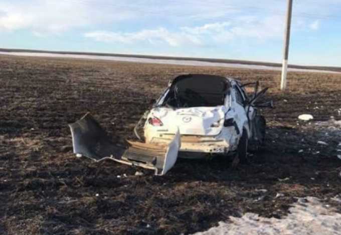 В Татарстане в ДТП погиб водитель несколько раз перевернувшейся иномарки