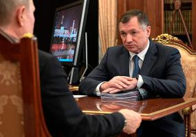 Вице-премьер Хуснуллин доложил президенту России о работе штаба по реализации нацпроектов - НТР 24