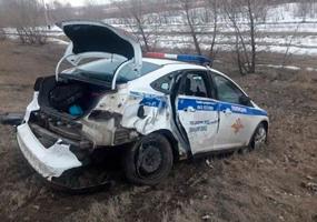 Экипаж ДПС попал в аварию в Татарстане - НТР 24