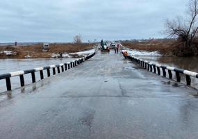 В Татарстане восстановлено движение по одному из ранее подтопленных мостов - НТР 24