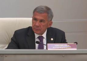 Рустам Минниханов вошёл в топ-10 рейтинга глав регионов по упоминанию в социальных сетях - НТР 24