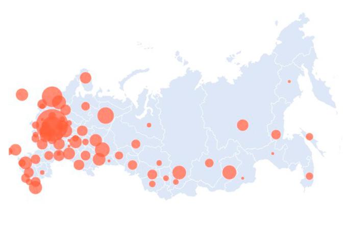 В России выявили еще более 700 случаев коронавируса