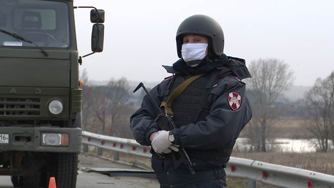 В Нижнекамске усиливается патрулирование улиц из-за введенного режима самоизоляции
