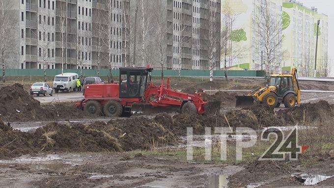 На пр.Мира в Нижнекамске началось строительство новой дороги