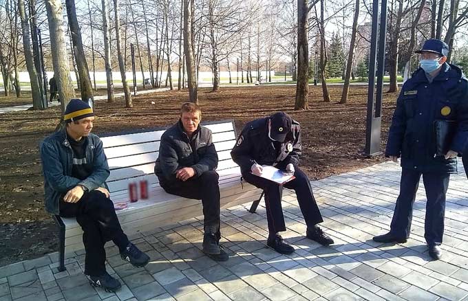 В Нижнекамске полицейские сменили тактику патрулирования во время самоизоляции