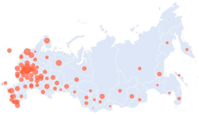 В России не осталось регионов без коронавируса