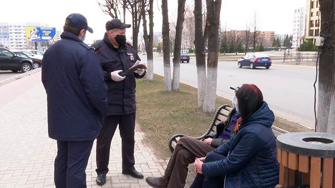 За сутки в Нижнекамске выявили 67 нарушителей режима самоизоляции