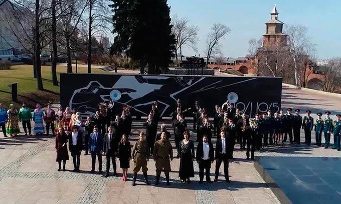 Нижний Новгород включился в песенный марафон «Наш День Победы»