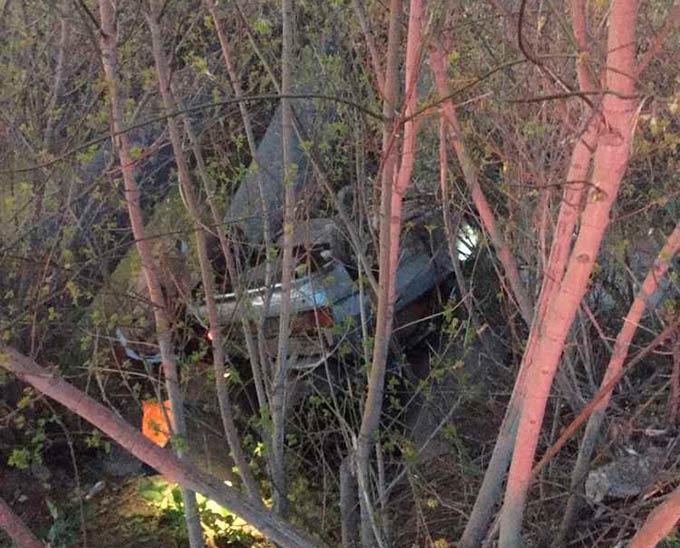 В Татарстане автомобиль вылетел в овраг, один человек погиб