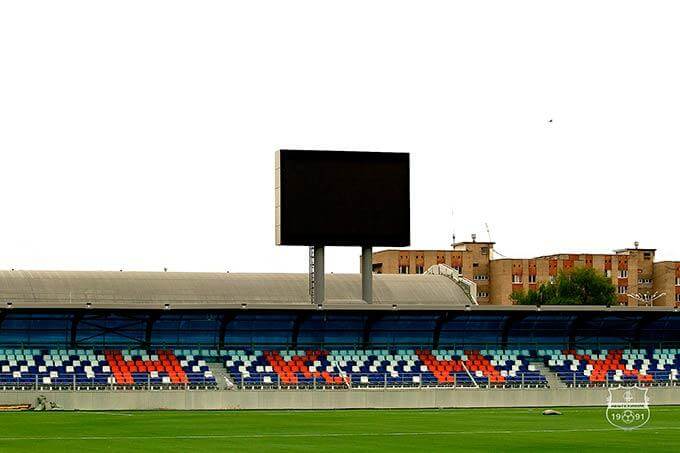 «Нефтехимик» опубликовал фотографии своего стадиона на реконструкции