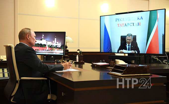 Президент России поддержал выдвижение Рустама Минниханова на новый срок