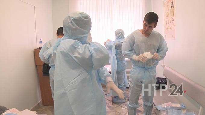 В «красной зоне» нижнекамского госпиталя для больных коронавирусом сменилась бригада врачей