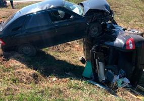 В столкновении двух «Приор» в Нижнекамском районе пострадал ребёнок - НТР 24