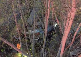 В Татарстане автомобиль вылетел в овраг, один человек погиб - НТР 24