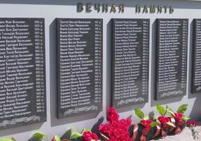 В Нижнекамском районе в День Победы торжественно открыли обновленные памятники