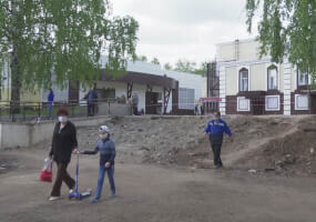 Нижнекамцы взволновались исчезновением брусчатки - НТР 24