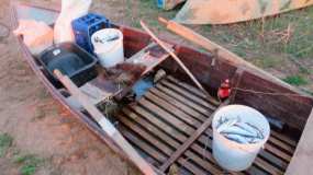 На Каме задержали женщину с сетями и почти двумя сотнями рыб - НТР 24