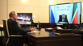 Президент России поддержал выдвижение Рустама Минниханова на новый срок