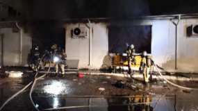 При пожаре на челнинской фабрике, спасая коллег, пострадал командир отделения пожарной части - НТР 24