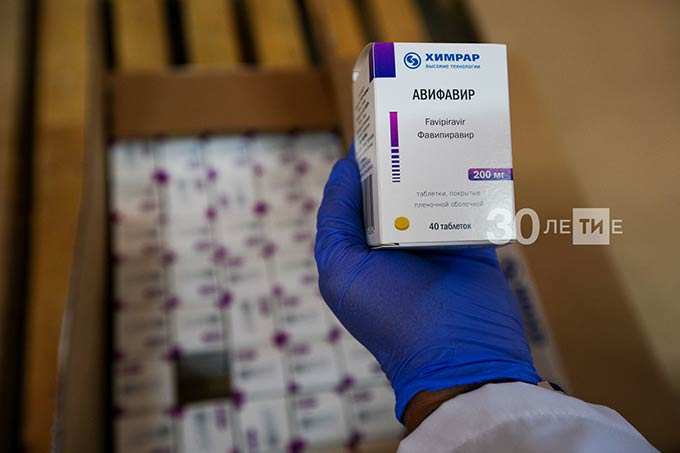 Татарстан получил первую партию лекарства от коронавируса