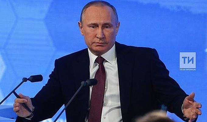 Рустам Минниханов получил от Владимира Путина поздравительную телеграмму с Днем России