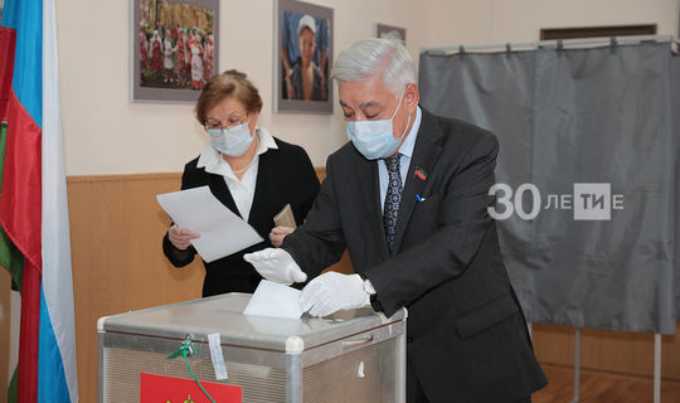 В общероссийском голосовании принял участие Фарид Мухаметшин