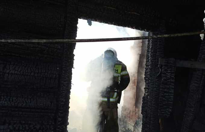 В Татарстане мужчина заживо сгорел в собственном доме