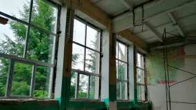 В Нижнекамском районе приступили к капитальному ремонту школы