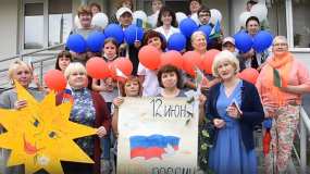 Жители Нижнекамска записали видеопоздравление с Днем России