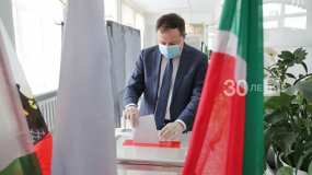 Главный федеральный инспектор по РТ Виктор Демидов принял участие в голосовании по поправкам - НТР 24