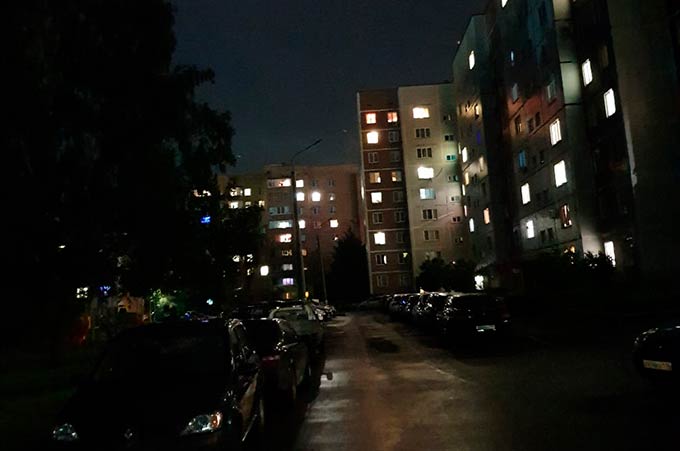 Жители Нижнекамска жалуются на отсутствие освещения на улицах города