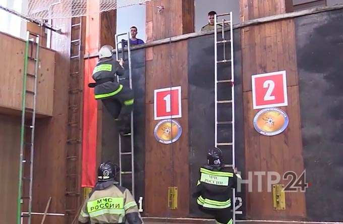 Нижнекамские пожарные стали призерами республиканского конкурса