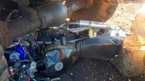 В Нижнекамском районе погиб мотоциклист, врезавшийся в дорожный грейдер