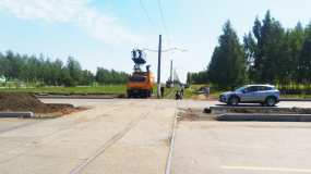 В Нижнекамске «КАМАЗ» порвал трамвайные провода, устроив транспортный коллапс
