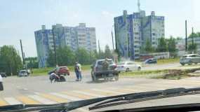 Иномарка сбила женщину на пешеходном переходе в Нижнекамске