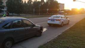 В Нижнекамске автоинспекторы остановили пьяного водителя, который ехал на спущенных колёсах
