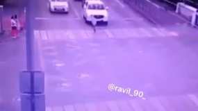 На видео попал смертельный наезд на женщину в Казани