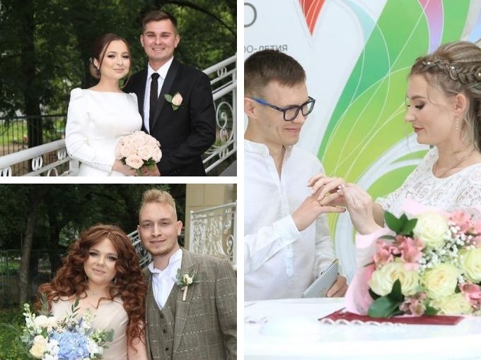 Шесть нижнекамских пар поженились в «красивую» дату