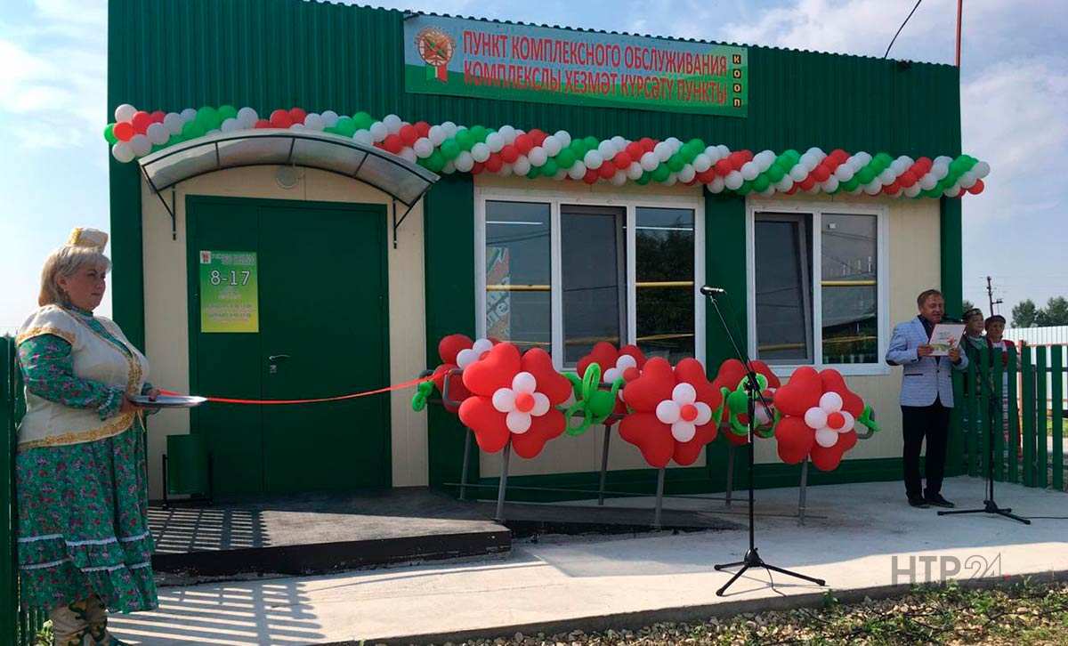 Первые модульные магазины открылись в Нижнекамском районе