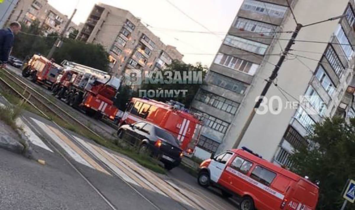 Пять человек спасли при пожаре в жилом доме в Татарстане