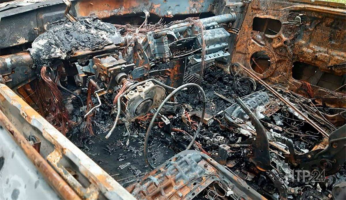 В сгоревшей ночью в Нижнекамске машине находилось 50 тыс рублей