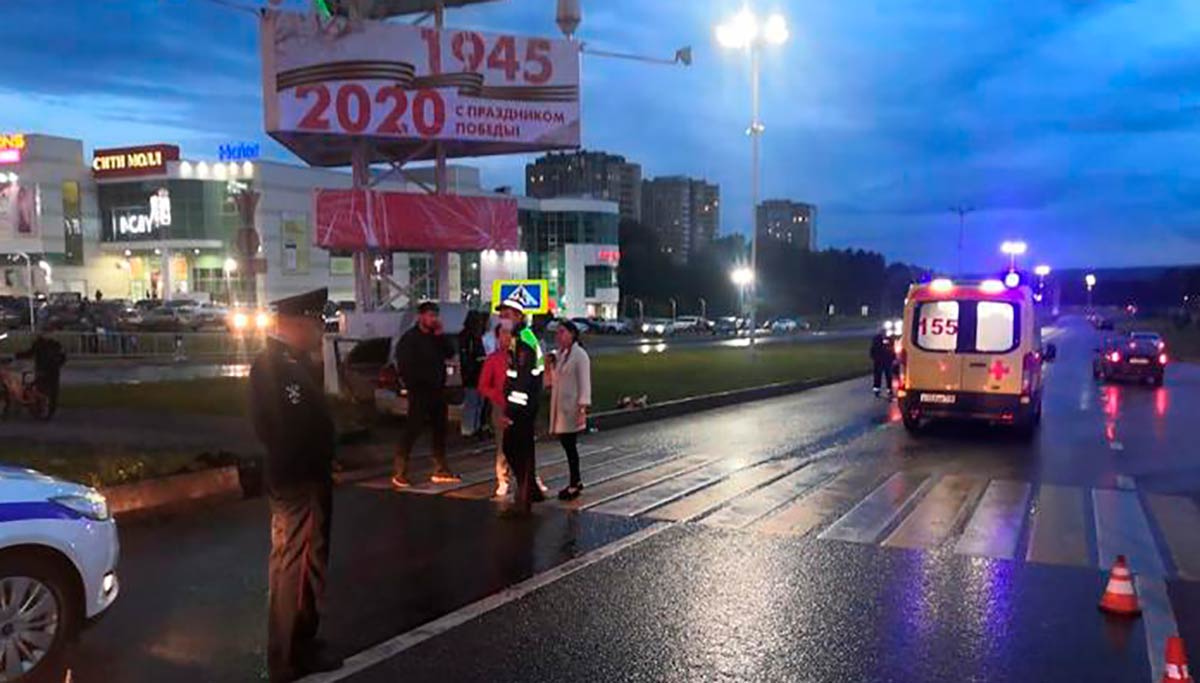 Пьяный водитель наехал на четверых пешеходов в Татарстане