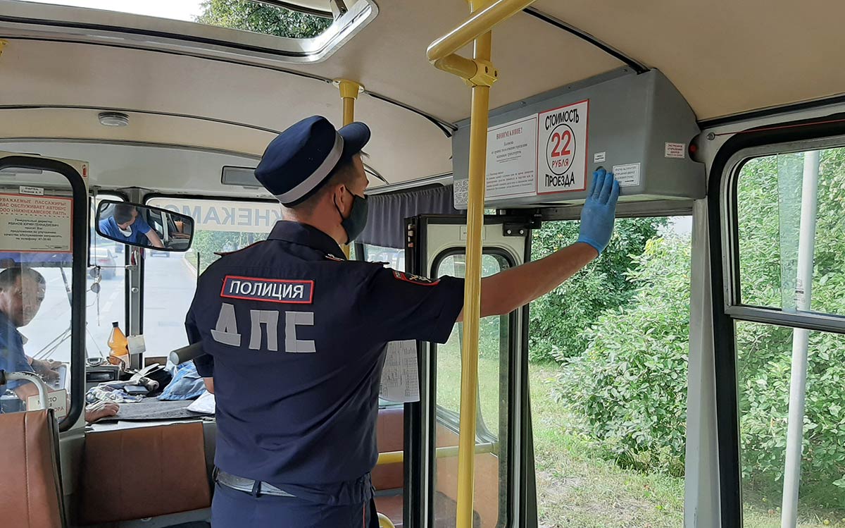 Пять автобусов отправили на штрафстоянку в Нижнекамске
