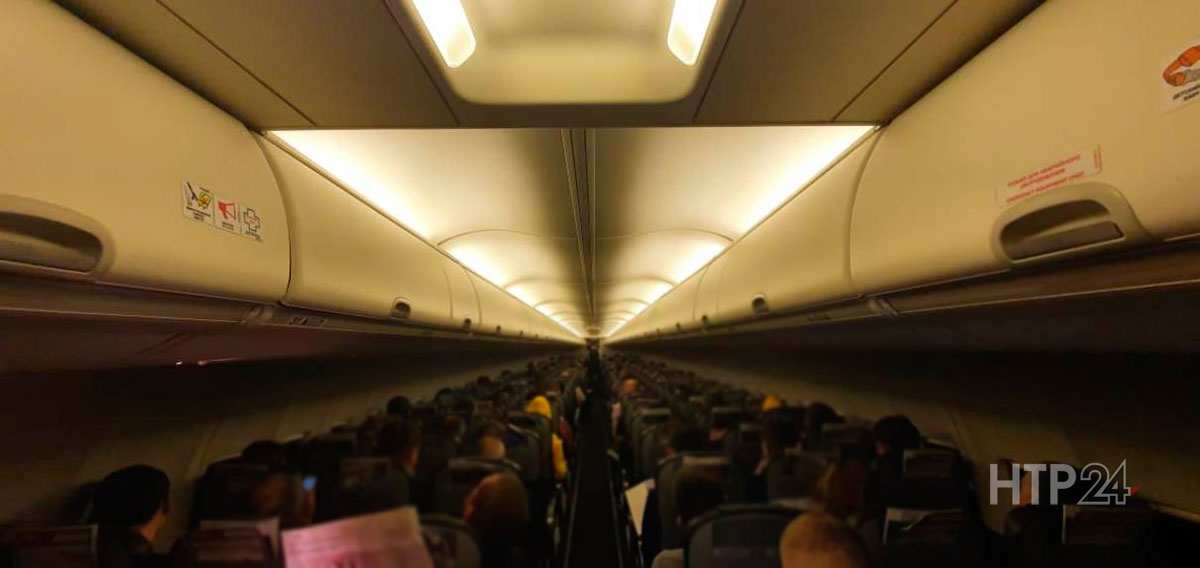 На рейсе из Нижнекамска в Москву пассажир устроил дебош