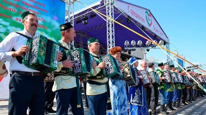 В Татарстане состоится флешмоб гармонистов