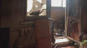 В Нижнекамске пока хозяин квартиры спал, у него сгорел балкон